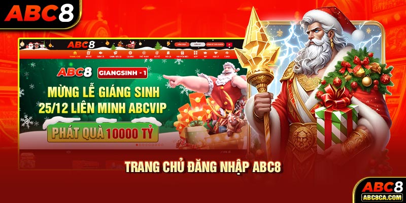 Trang chủ đăng nhập ABC8