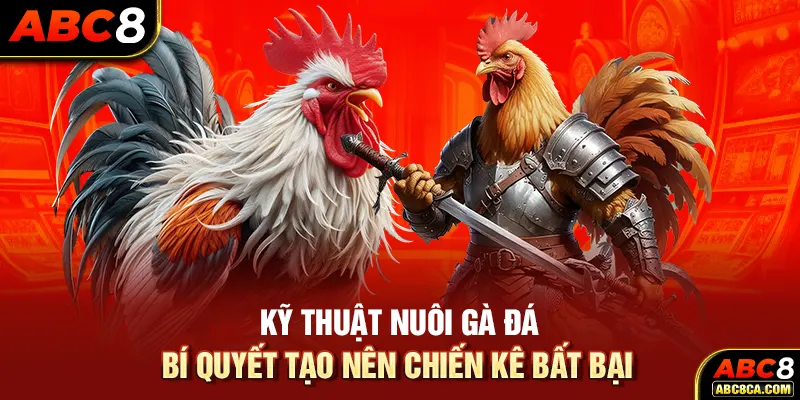 Kỹ Thuật Nuôi Gà Đá - Bí Quyết Tạo Nên Chiến Kê Bất Bại